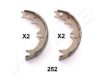 ASHIKA 55-02-252 Brake Shoe Set, parking brake